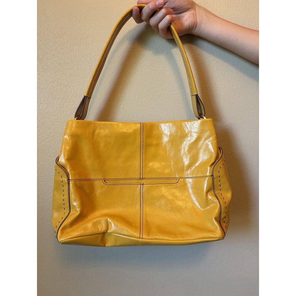 Hobo International Seneca Leather Shoulder Bag in Sun Glow Yellow